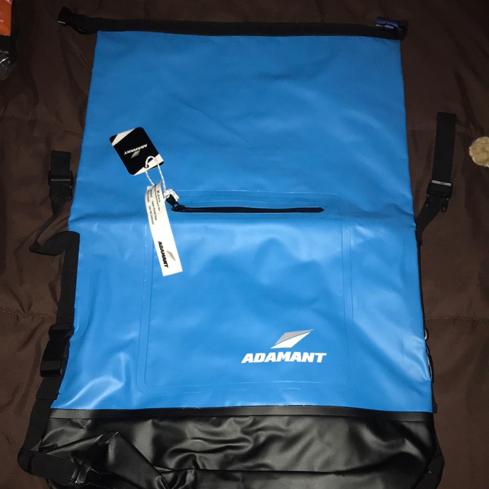Adamant x-core waterproof dry bag backpack Blue New 🙀